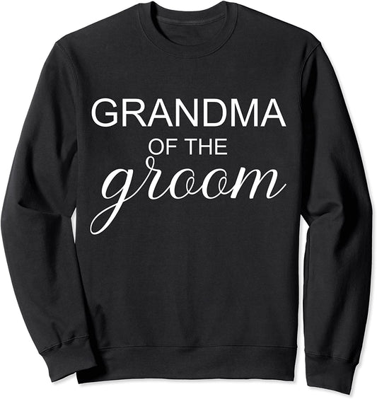 Grooms Grandmother Family Wedding Grandma Groom Merch
