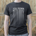 Down With OCD - Adult & Kids T-Shirts, Sweatshirts & Hoodies apparel design preview 1