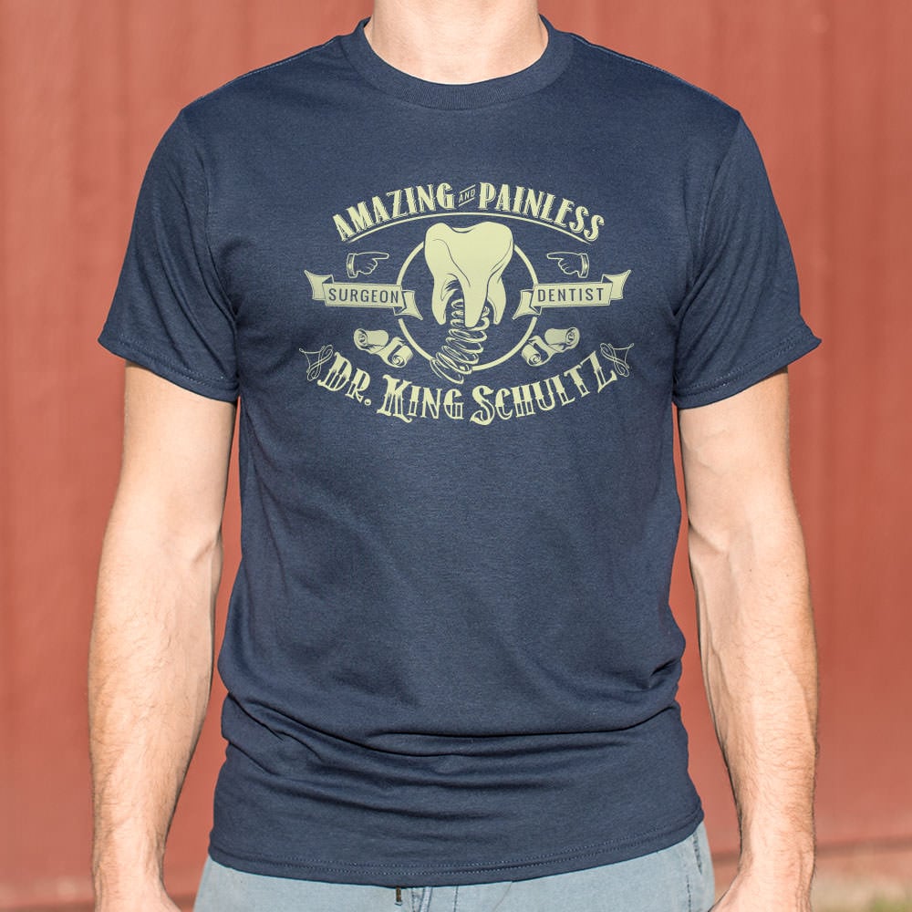 Dr. King Schultz - Adult & Kids T-Shirts, Sweatshirts & Hoodies apparel design preview 1