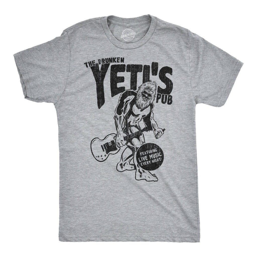 Drunken Yeti Pub - Adult & Kids T-Shirts, Sweatshirts & Hoodies apparel design preview 1