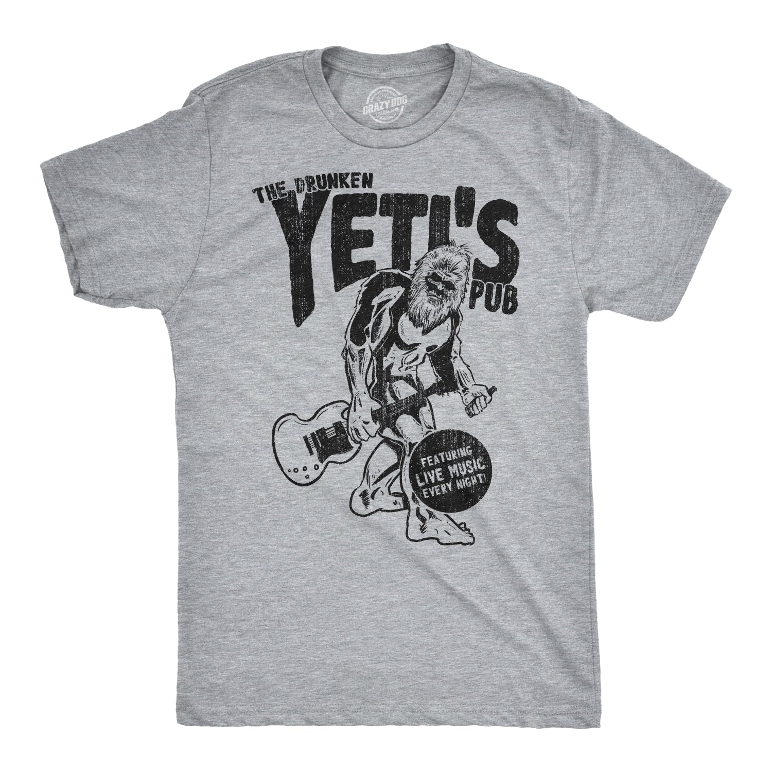 Drunken Yeti Pub - Adult & Kids T-Shirts, Sweatshirts & Hoodies apparel design preview 1