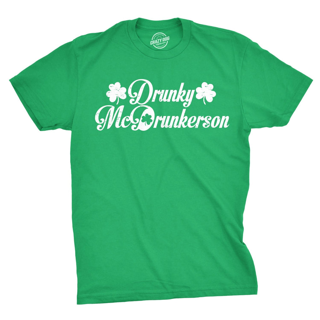 Drunky McDrunkerson - Adult & Kids T-Shirts, Sweatshirts & Hoodies apparel design preview 1