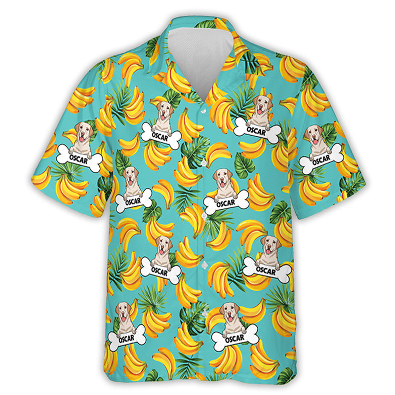 Dog Peeking Personalized Custom Hawaiian - Adult & Kids T-Shirts, Sweatshirts & Hoodies apparel design preview 1