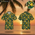 Yellow Rubber Duck Hawaiian with Tropical Flowers - Adult & Kids T-Shirts, Sweatshirts & Hoodies apparel design preview 1