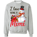 I love being a mimi snowman Christmas Sweater - Holiday Gift product image 2