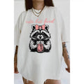 E But Feral Raccoon Lovers Raccon Casual Comfort - Adult & Kids T-Shirts, Sweatshirts & Hoodies apparel design preview 1