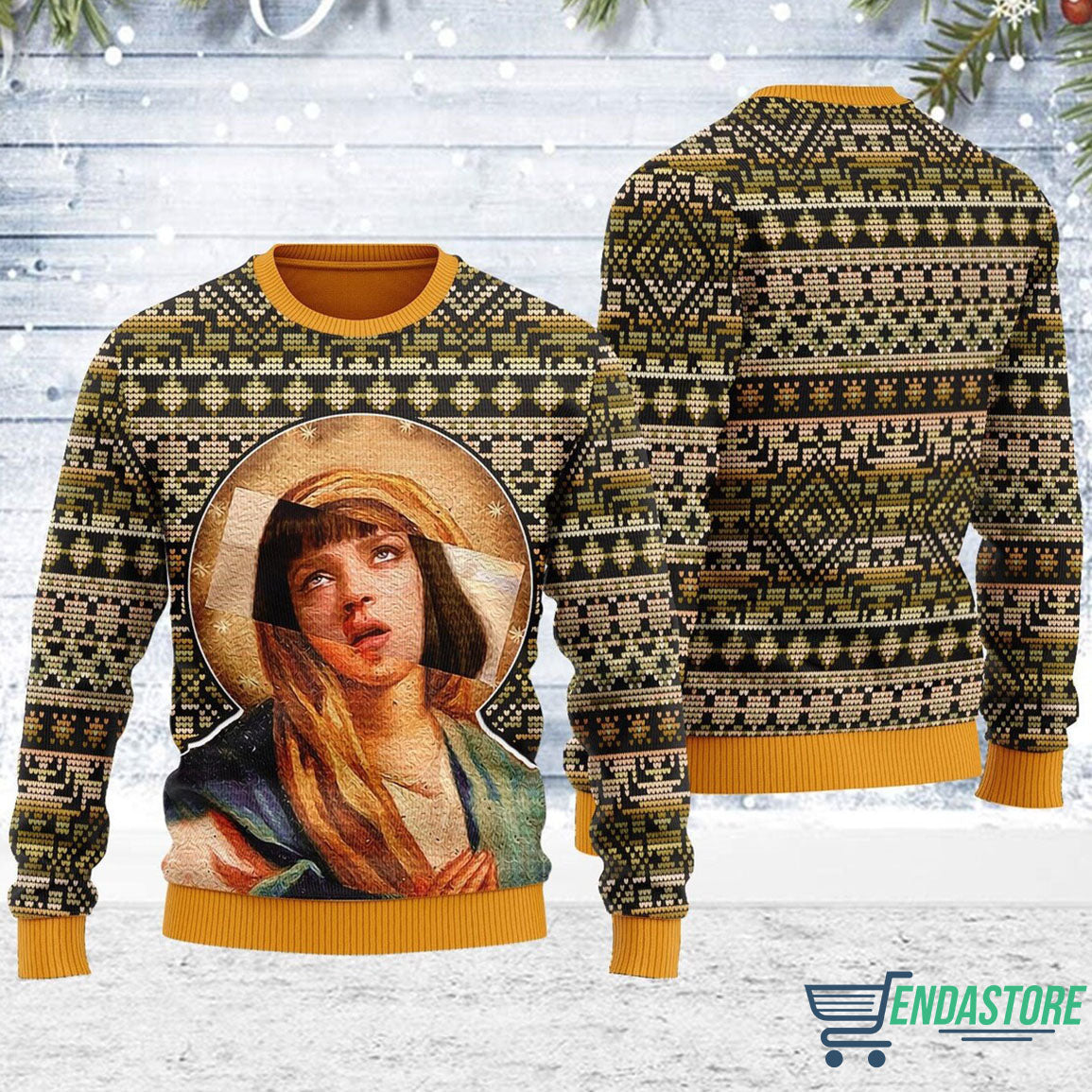 Burger Kings 3D Christmas Sweater - Holiday Gift product image 5