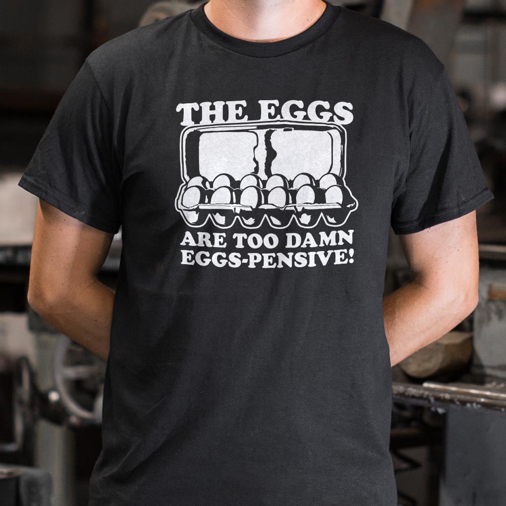 Eggs-pensive - Adult & Kids T-Shirts, Sweatshirts & Hoodies apparel design preview 1