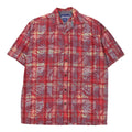 Island 2 Hawaiian Medium Red Cotton - Adult & Kids T-Shirts, Sweatshirts & Hoodies apparel design preview 1