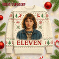 Eleven From Stranger Things Ugly Christmas Sweater - Holiday Gift product image