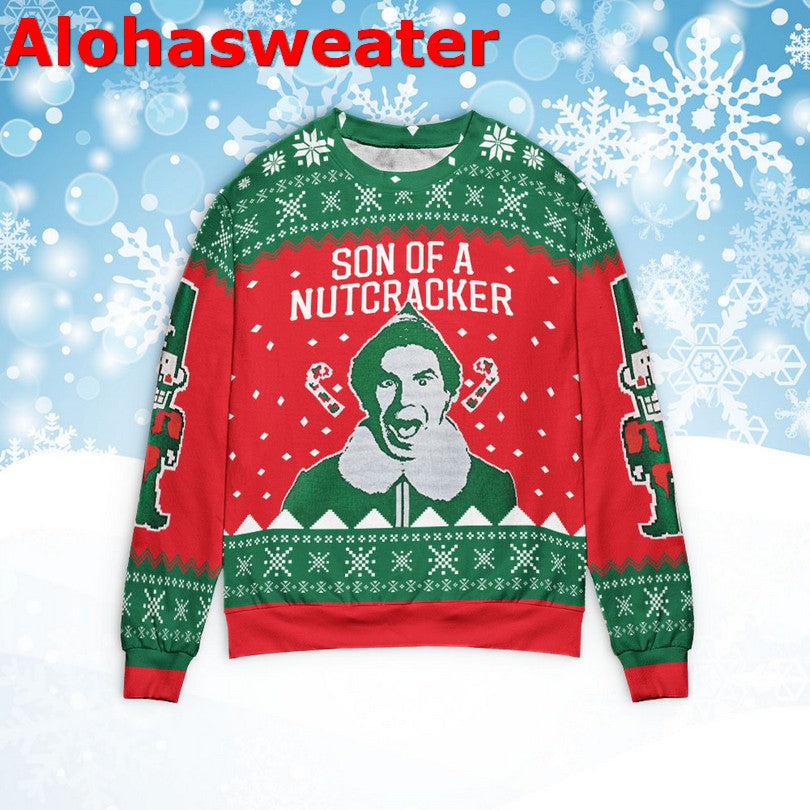 Elephant Noel Ugly Christmas Sweater - Holiday Gift product image 3