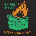Everything Is Fine - Adult & Kids T-Shirts, Sweatshirts & Hoodies apparel design preview 1