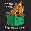 Everything is Fine Full Color - Adult & Kids T-Shirts, Sweatshirts & Hoodies apparel design preview 1