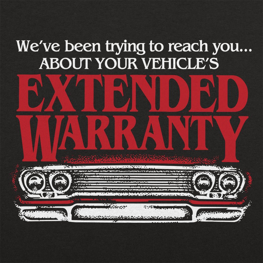 Extended Warranty - Adult & Kids T-Shirts, Sweatshirts & Hoodies apparel design preview 1