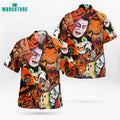 Extremely Hideous Horror Halloween Hawaiian - Adult & Kids T-Shirts, Sweatshirts & Hoodies apparel design preview 1