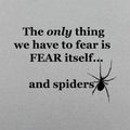 Fear And Spiders - Adult & Kids T-Shirts, Sweatshirts & Hoodies apparel design preview 1