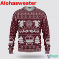 Firefighter Ugly Christmas Sweater - Gift Idea product image