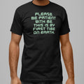 First Time on Earth - Adult & Kids T-Shirts, Sweatshirts & Hoodies apparel design preview 1
