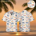 Colorful Tropical Fish Pattern Hawaiian Button Down - Adult & Kids T-Shirts, Sweatshirts & Hoodies apparel design preview 1