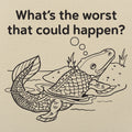 Fish Out of Water - Adult & Kids T-Shirts, Sweatshirts & Hoodies apparel design preview 1