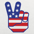 Flag Peace Sign - Adult & Kids T-Shirts, Sweatshirts & Hoodies apparel design preview 1