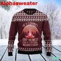 Flamingo Yoga Ugly Christmas Sweater - Holiday Gift product image