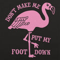 Flamingo Foot Down - Adult & Kids T-Shirts, Sweatshirts & Hoodies apparel design preview 1
