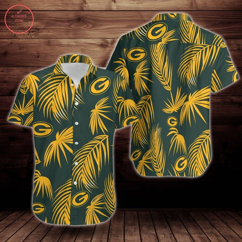 Floral Pattern Honoring the Green Bay Packers - Adult & Kids T-Shirts, Sweatshirts & Hoodies apparel design preview 1