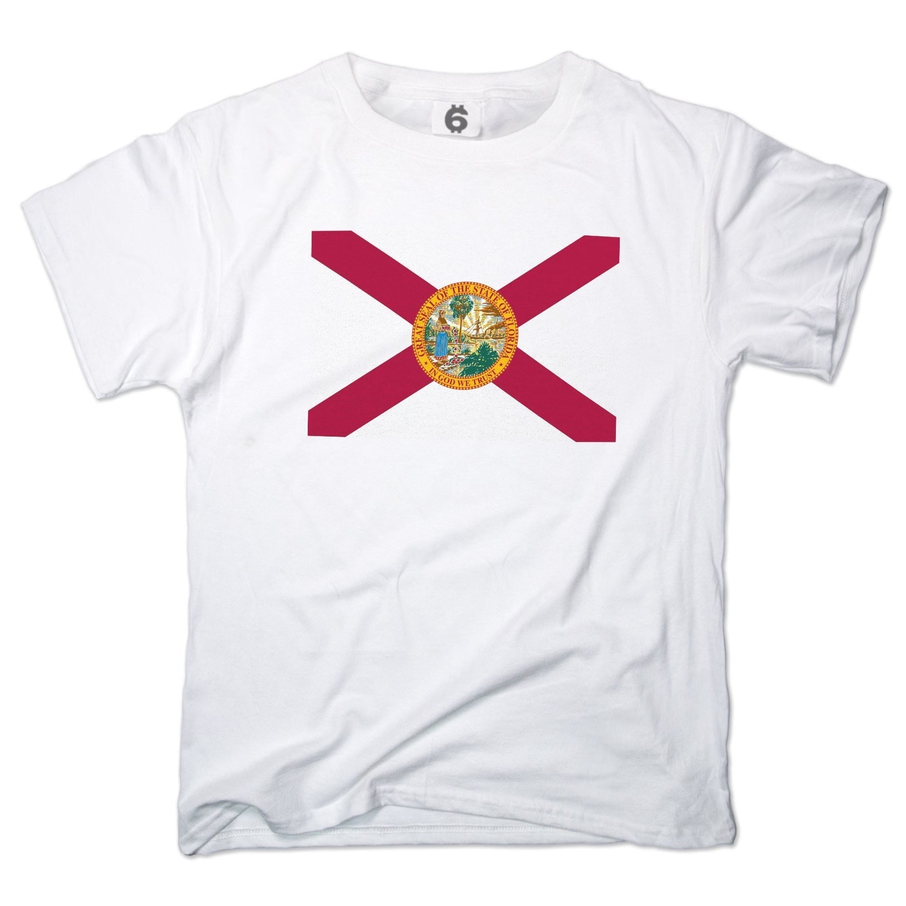 Florida Flag Full Color - Adult & Kids T-Shirts, Sweatshirts & Hoodies apparel design preview 1