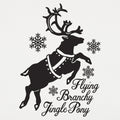 Flying Branchy Jingle Pony - Adult & Kids T-Shirts, Sweatshirts & Hoodies apparel design preview 1