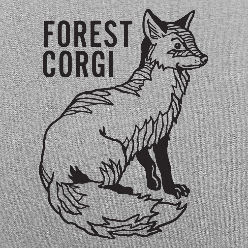 Forest Corgi - Adult & Kids T-Shirts, Sweatshirts & Hoodies apparel design preview 1