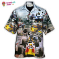 Formula One Car Racing Fast Style Hawaiian Trendy - Adult & Kids T-Shirts, Sweatshirts & Hoodies apparel design preview 1