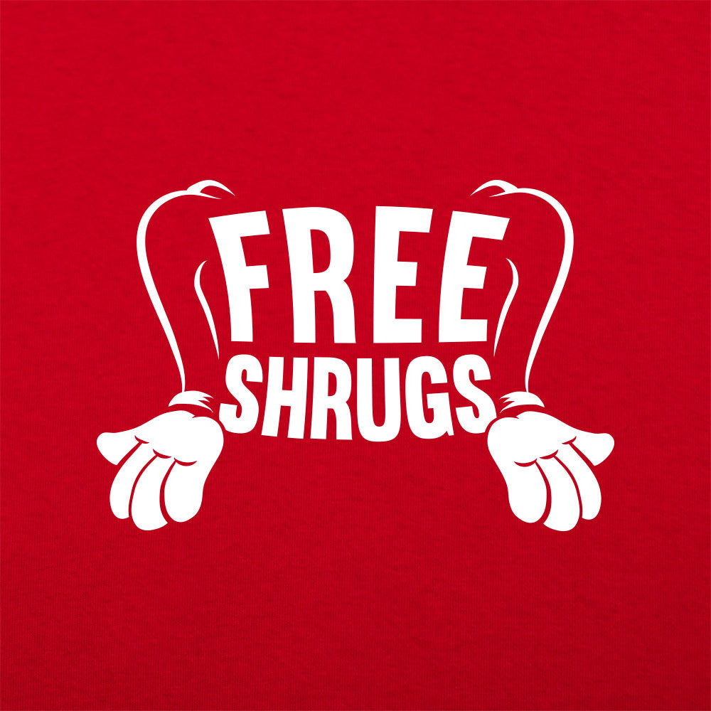 Free Shrugs - Adult & Kids T-Shirts, Sweatshirts & Hoodies apparel design preview 1