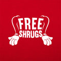 Free Shrugs - Adult & Kids T-Shirts, Sweatshirts & Hoodies apparel design preview 1