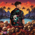 Friday the 13th Jason Voorhees Men's Horror Hawaiian - Adult & Kids T-Shirts, Sweatshirts & Hoodies apparel design preview 1