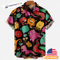 Funny Devil Printed Halloween Hawaiian - Adult & Kids T-Shirts, Sweatshirts & Hoodies apparel design preview 1