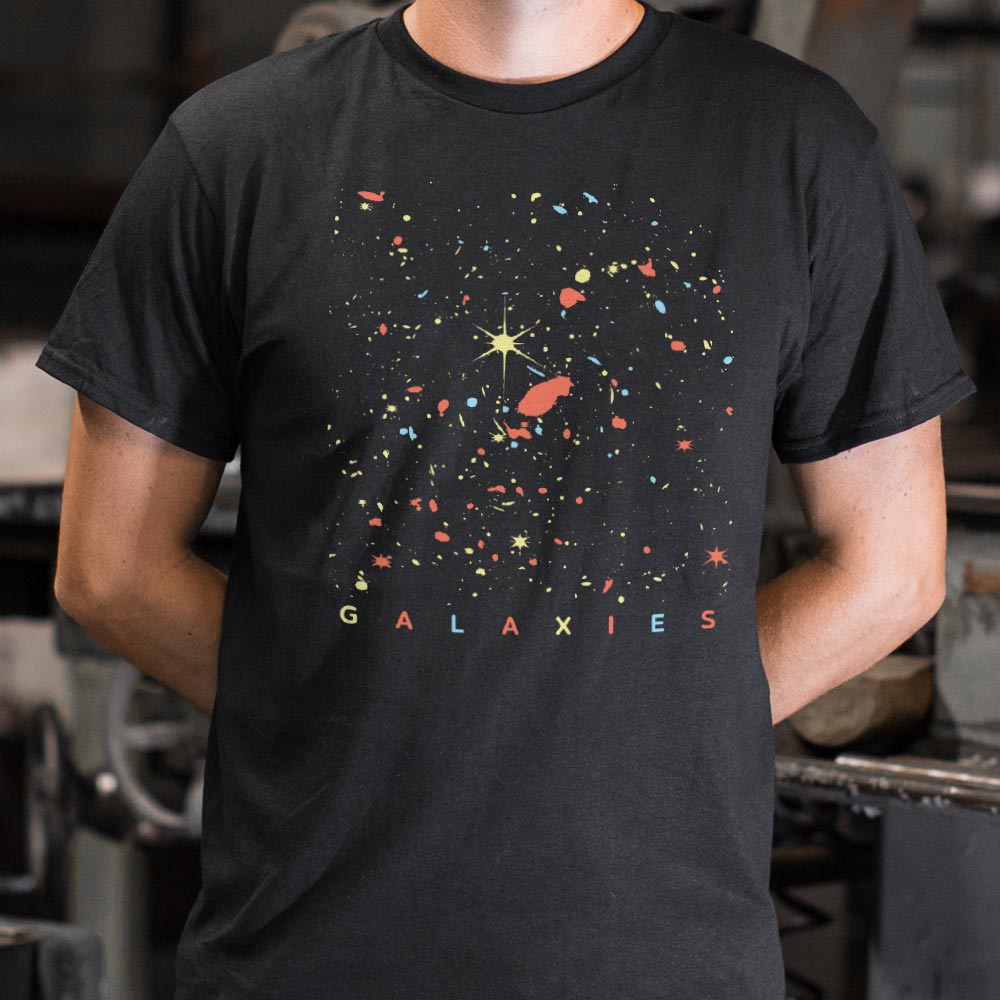 Galaxies Full Color - Adult & Kids T-Shirts, Sweatshirts & Hoodies apparel design preview 1