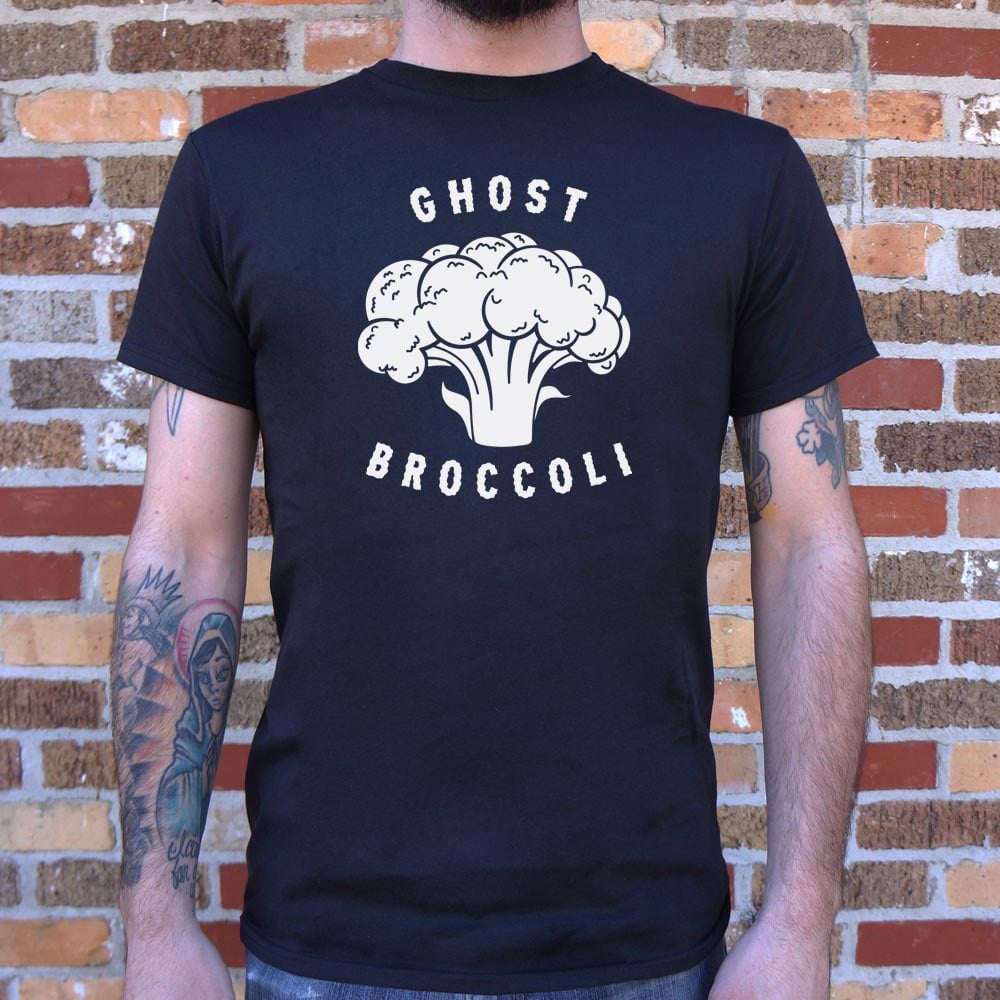 Ghost Broccoli - Adult & Kids T-Shirts, Sweatshirts & Hoodies apparel design preview 1