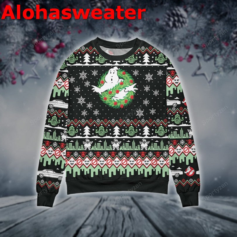 Ghostbusters Christmas Sweater - Holiday Gift product image