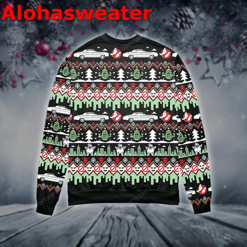 Ghostbusters Christmas Sweater - Holiday Gift product image 2