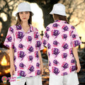 Ghostface Pink Horror Scream Movie Call Me Halloween - Adult & Kids T-Shirts, Sweatshirts & Hoodies apparel design preview 1