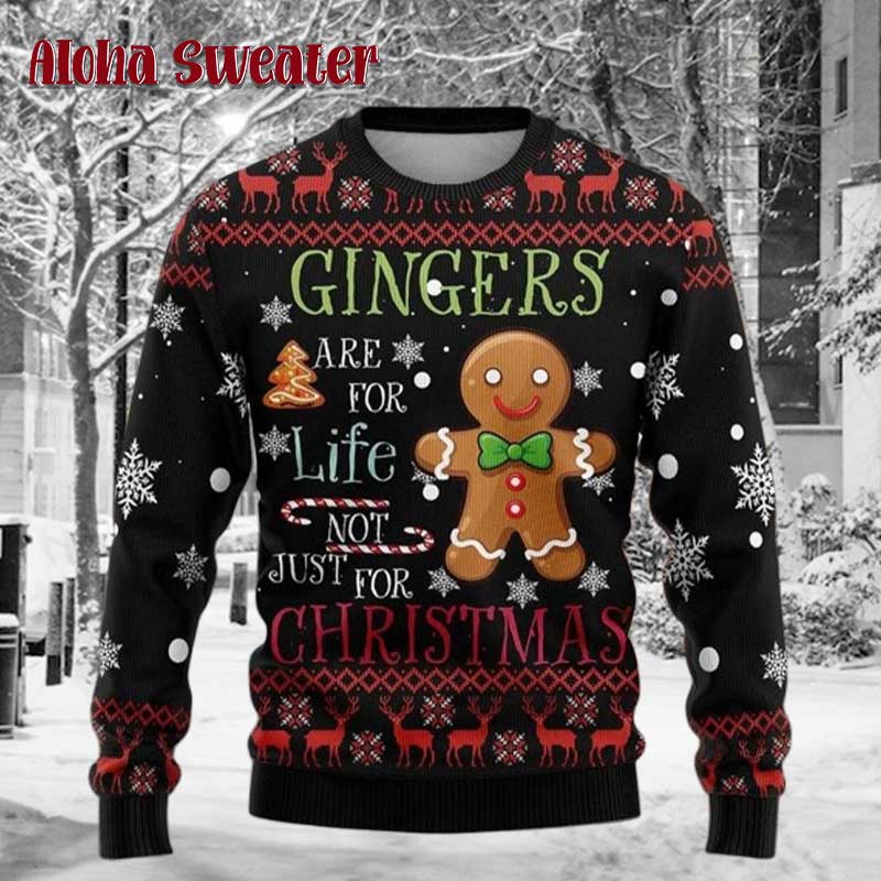 Oh Snap Gingerbread Funny Gingerbread Ugly Christmas Sweater - Holiday Gift product image 5