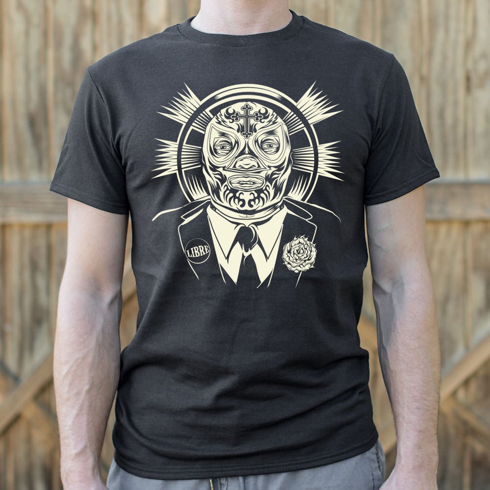 Glory Of The Luchador - Adult & Kids T-Shirts, Sweatshirts & Hoodies apparel design preview 1