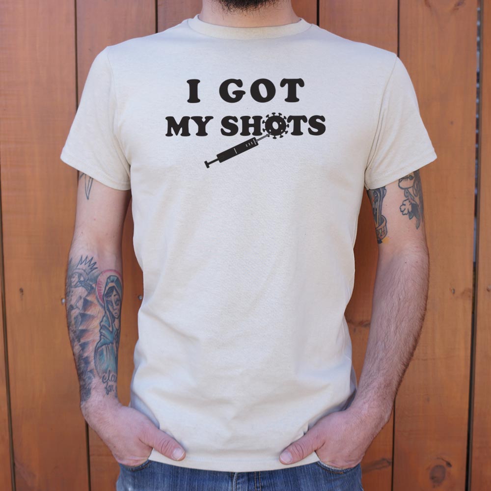 Got My Shots - Adult & Kids T-Shirts, Sweatshirts & Hoodies apparel design preview 1