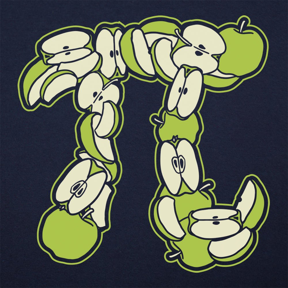 Granny Smith's Pi - Adult & Kids T-Shirts, Sweatshirts & Hoodies apparel design preview 1
