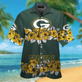 Green Bay Packers Exclusive Hawaiian Design - Adult & Kids T-Shirts, Sweatshirts & Hoodies apparel design preview 1