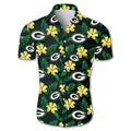 Green Bay Packers Hawaiian Aloha For Hot Fans - Adult & Kids T-Shirts, Sweatshirts & Hoodies apparel design preview 1