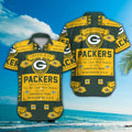 Green Bay Packers Hawaiian Tropical Exclusive - Adult & Kids T-Shirts, Sweatshirts & Hoodies apparel design preview 1