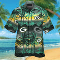 Green Bay Packers Hawaiian Tropical Style - Adult & Kids T-Shirts, Sweatshirts & Hoodies apparel design preview 1