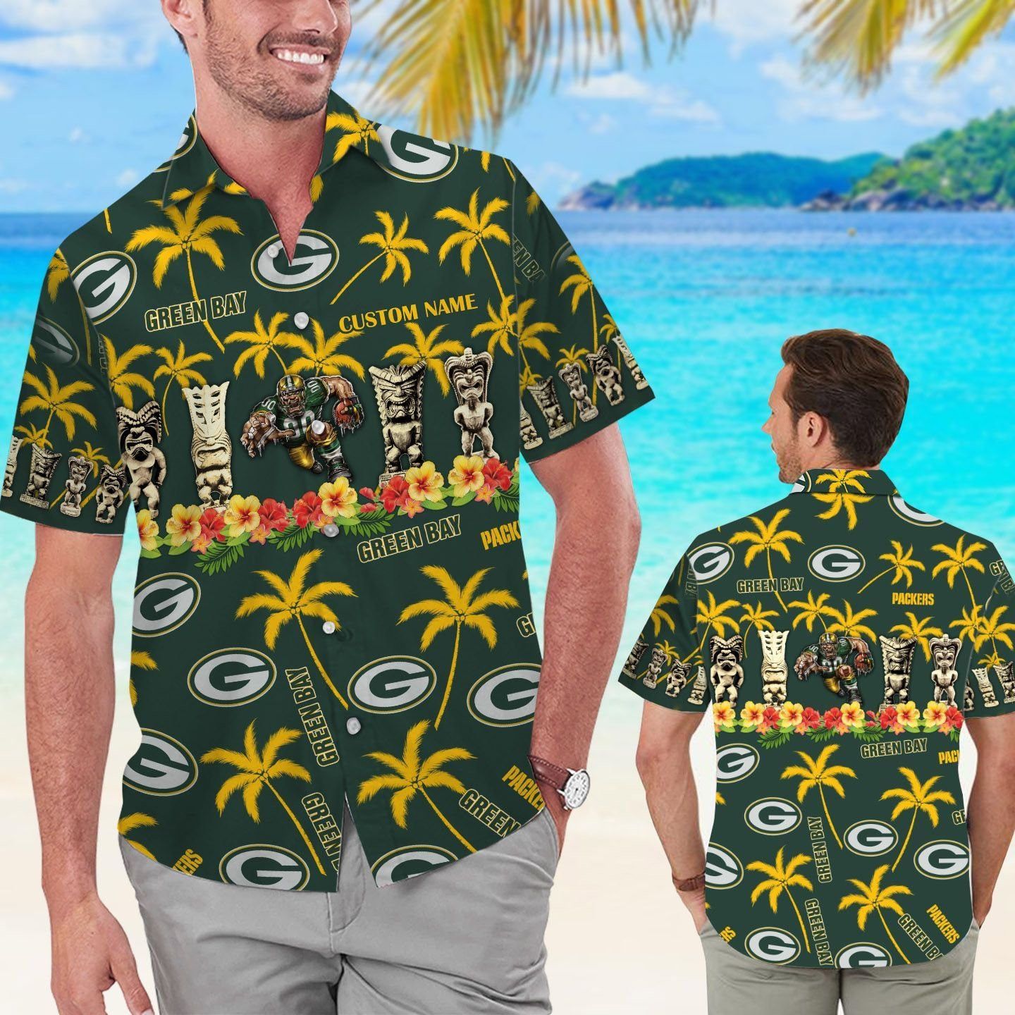 Green Bay Packers Name Personalized Short Sleeve - Adult & Kids T-Shirts, Sweatshirts & Hoodies apparel design preview 1
